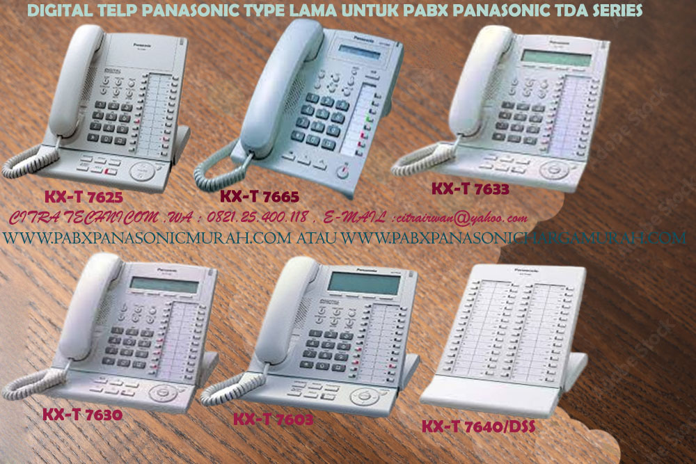 DIGITAL TELEPHONE PANASONIC TYPE LAMA